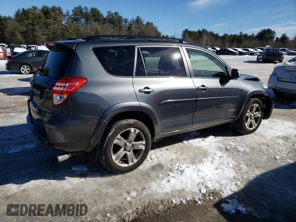 2012 Toyota RAV4 Sport with VIN JTMRK4DVXC5107580, listed as a Copart auction lot 46026605 with 193,375 mi miles and Clean Title. Bid and sale history available at carsss.com. Image 3.
