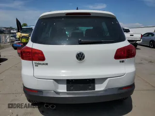 2016 Volkswagen Tiguan SEL with VIN WVGAV7AX8GW581339, listed as a Copart auction lot 52997855 with 47,096 mi miles and Salvage Title. Bid and sale history available at DreamBid. Image 6.