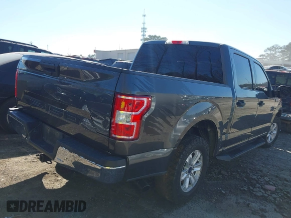2019 Ford F-150 XL with VIN 1FTEW1C50KFB20429, listed as a IAAI auction lot 41714932 with 134,876 mi miles and . Bid and sale history available at DreamBid. Image 4.
