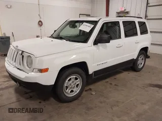 2014 Jeep Patriot Sport with VIN 1C4NJPBA6ED563281, listed as a IAAI auction lot 42392464 with 144,880 mi miles and . Bid and sale history available at DreamBid. Image 2.