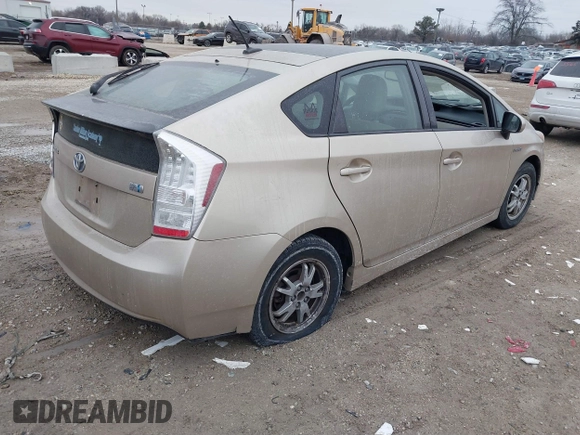 2010 Toyota Prius II with VIN JTDKN3DU1A1291631, listed as a IAAI auction lot 41465573 with 198,277 mi miles. Bid and sale history available at carsss.com. Image 4.