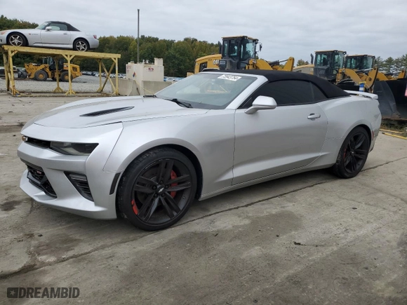 2017 Chevrolet Camaro 1SS with VIN 1G1FF3D78H0175568, listed as a Copart auction lot 73943754 with 78,512 mi miles and Salvage Title. Bid and sale history available at carsss.com. Image 1.