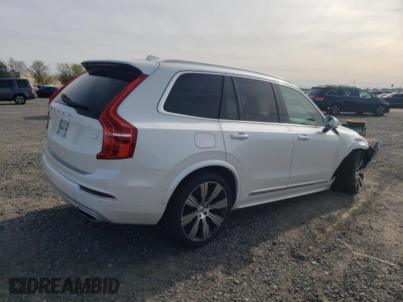2021 Volvo XC90 Inscription Expression with VIN YV4BR0CL9M1702223, listed as a Copart auction lot 46712854 with 30,037 mi miles. Bid and sale history available at carsss.com. Image 3.