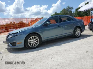 2011 Ford Fusion SEL with VIN 3FAHP0JA5BR340842, listed as a Copart auction lot 55117615 with 106,611 mi miles and Salvage Title. Bid and sale history available at DreamBid. Image 1.