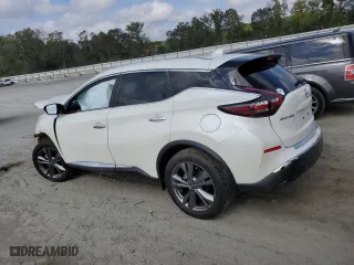 2023 Nissan Murano Platinum with VIN 5N1AZ2DJ5PC121295, listed as a Copart auction lot 71807944 with 17,286 mi miles and Salvage Title. Bid and sale history available at carsss.com. Image 2.