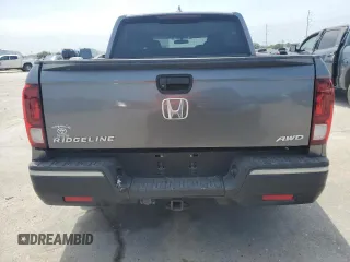2017 Honda Ridgeline Sport+ with VIN 5FPYK3F21HB017935, listed as a Copart auction lot 67697704 with 110,378 mi miles and Salvage title. Bid and sale history available at DreamBid. Image 6.