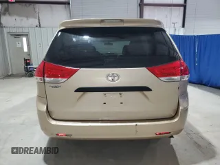 2011 Toyota Sienna with VIN 5TDZK3DC6BS043328, listed as a Copart auction lot 57793075 with 252,087 mi miles and Clean title. Bid and sale history available at DreamBid. Image 6.