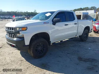 2020 Chevrolet Silverado 1500 Custom Trail Boss with VIN 1GCRYCEH6LZ290177, listed as a IAAI auction lot 41485066 with NaN miles. Bid and sale history available at carsss.com. Image 17.