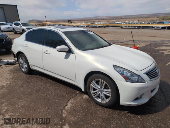 2011 Infiniti G37 x with VIN JN1CV6AR2BM351005, listed as a Copart auction lot 50412205 with 62,959 mi miles and Salvage Title. Bid and sale history available at carsss.com. Image 4.