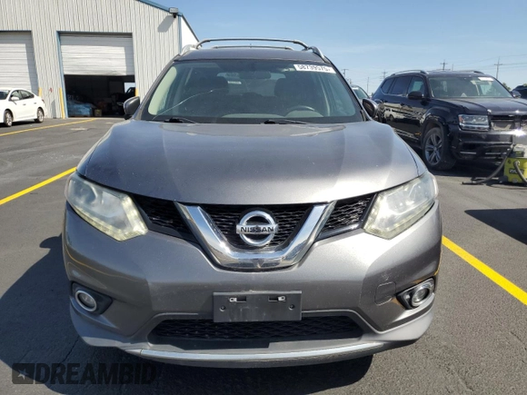 2015 Nissan Rogue SL с VIN 5N1AT2MV4FC849905, выставлен на аукционе Copart как лот 58739575 с пробегом 131 213 миль миль и Списание • Salvage title. История ставок и продаж доступна на DreamBid. Изображение 5.