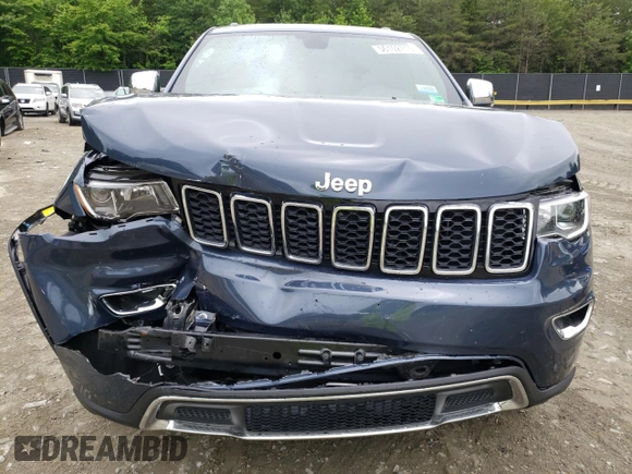 2020 Jeep Grand Cherokee Limited with VIN 1C4RJFBG1LC385427, listed as a Copart auction lot 56102715 with 123,392 mi miles and Salvage title. Bid and sale history available at DreamBid. Image 5.