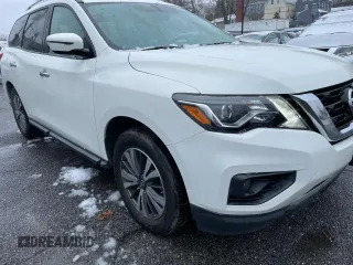 2017 Nissan Pathfinder SL with VIN 5N1DR2MM1HC652065, listed as a Copart auction lot 55113225 with 148,576 mi miles and Clean Title. Bid and sale history available at carsss.com. Image 1.