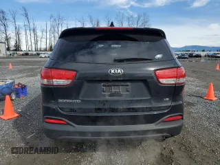 2016 Kia Sorento LX with VIN 5XYPGDA57GG001257, listed as a Copart auction lot 50191105 with 116,632 mi miles and Salvage Title. Bid and sale history available at DreamBid. Image 6.