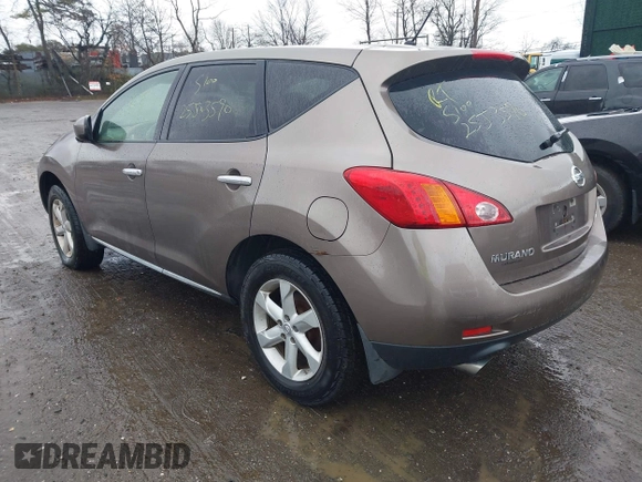 2010 Nissan Murano SL with VIN JN8AZ1MW0AW102383, listed as a IAAI auction lot 41978612 with Not Provided miles and . Bid and sale history available at DreamBid. Image 3.