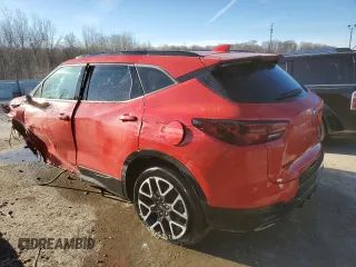 2023 Chevrolet Blazer RS with VIN 3GNKBERS0PS235271, listed as a Copart auction lot 42845615 with 64,119 mi miles and Salvage title. Bid and sale history available at DreamBid. Image 2.