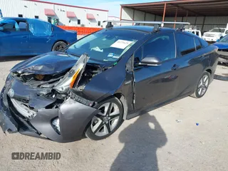 2017 Toyota Prius Two with VIN JTDKARFU6H3535784, listed as a IAAI auction lot 41271625 with 244,638 mi miles. Bid and sale history available at carsss.com. Image 2.