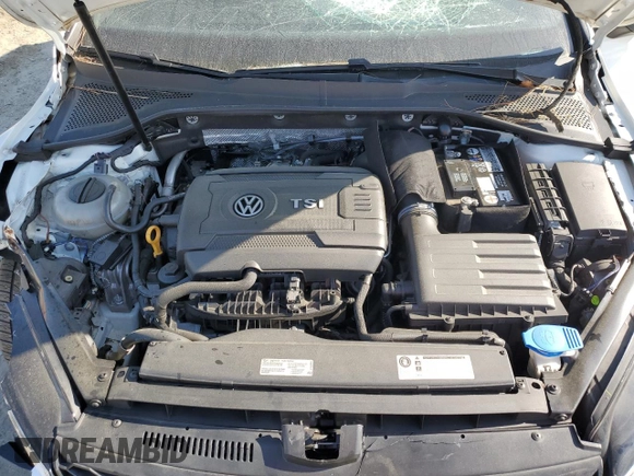 2017 Volkswagen Golf GTI S with VIN 3VW5T7AU5HM001853, listed as a Copart auction lot 48557454 with 84,868 mi miles and Salvage Title. Bid and sale history available at carsss.com. Image 12.