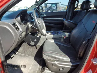 2015 Dodge Durango R/T with VIN 1C4SDHCTXFC873649, listed as a Copart auction lot 48588535 with 74,370 mi miles and Salvage Title. Bid and sale history available at DreamBid. Image 7.