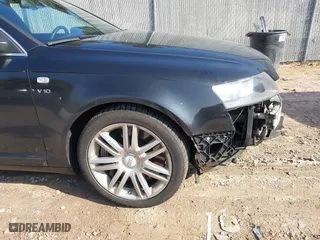 2008 Audi S6 with VIN WAUDN74F98N000603, listed as a IAAI auction lot 42018085 with 152,160 mi miles. Bid and sale history available at carsss.com. Image 15.