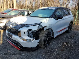 2023 Mitsubishi Outlander SE with VIN JA4J4UA86PZ053130, listed as a Copart auction lot 87688755 with 7,777 mi miles and Salvage Title. Bid and sale history available at carsss.com. Image 1.