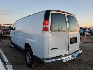 2019 Chevrolet Express Cargo with VIN 1GCWGAFP4K1284942, listed as a Copart auction lot 87129104 with 214,850 mi miles and Clean title. Bid and sale history available at DreamBid. Image 2.