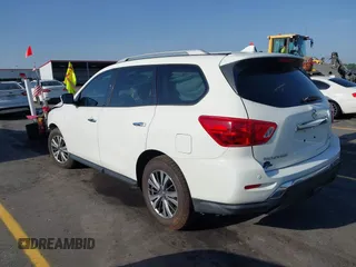2019 Nissan Pathfinder SV z VIN 5N1DR2MN9KC628340, wystawiony jako IAAI lot #42263841 z przebiegiem 110 951 mil mil oraz . Historia ofert i sprzedaży dostępna na DreamBid. Obrazek 3.