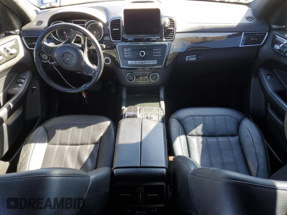 2017 Mercedes-Benz GLS 450 with VIN 4JGDF6EE3HA883469, listed as a Copart auction lot 46098445 with 136,804 mi miles and Salvage Title. Bid and sale history available at DreamBid. Image 8.
