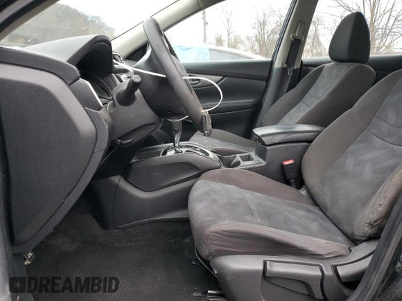 2016 Nissan Rogue SV with VIN KNMAT2MV6GP651437, listed as a Copart auction lot 41403585 with 189,693 mi miles and Salvage Title. Bid and sale history available at carsss.com. Image 7.