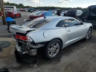 2014 Chevrolet Camaro LS with VIN 2G1FA1E30E9150860, listed as a Copart auction lot 73928084 with 0 mi miles and Salvage Title. Bid and sale history available at carsss.com. Image 3.