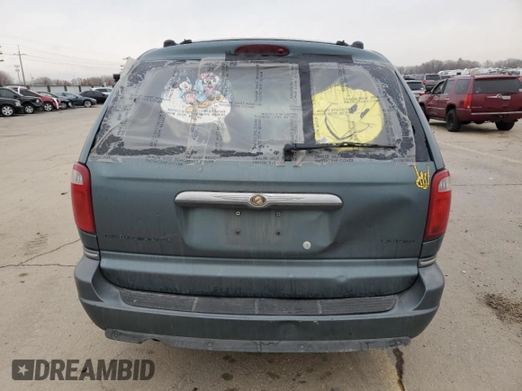 2006 Chrysler Town & Country LWB Limited with VIN 2A4GP64L86R640273, listed as a Copart auction lot 83975494 with 200,177 mi miles and Salvage Title. Bid and sale history available at carsss.com. Image 6.