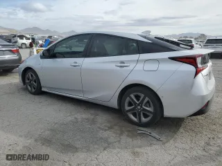 2021 Toyota Prius L Eco with VIN JTDKAMFU6M3141280, listed as a Copart auction lot 47604825 with 65,725 mi miles and Salvage Title. Bid and sale history available at carsss.com. Image 2.