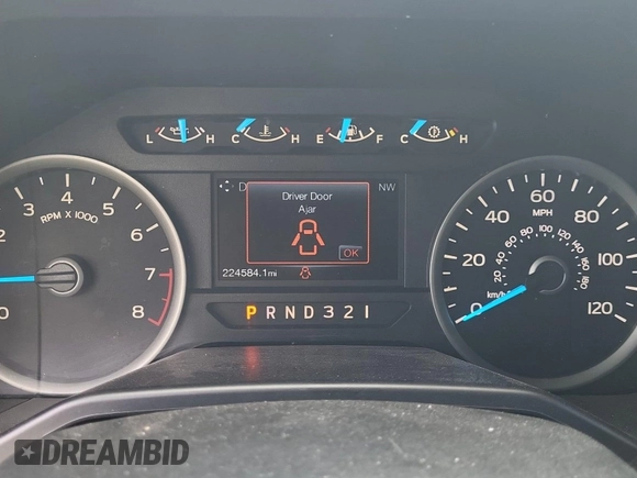 2017 Ford F-150 XL with VIN 1FTEX1C80HKC55899, listed as a IAAI auction lot 42714227 with 224,584 mi miles and . Bid and sale history available at DreamBid. Image 54.