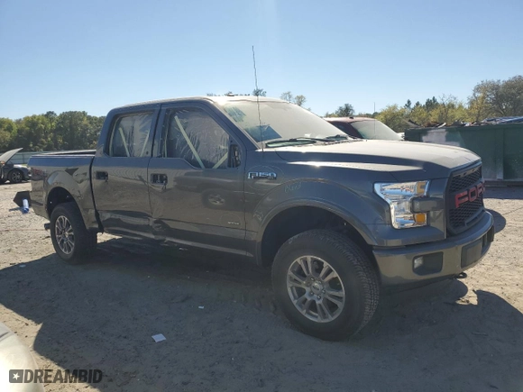 2016 Ford F-150 XLT with VIN 1FTEW1EP7GFB98034, listed as a Copart auction lot 49425125 with 128,687 mi miles and Salvage Title. Bid and sale history available at carsss.com. Image 4.