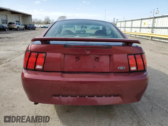 2004 Ford Mustang Standard with VIN 1FAFP406X4F148246, listed as a Copart auction lot 52475415 with 155,429 mi miles and Salvage Title. Bid and sale history available at carsss.com. Image 6.