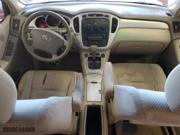2005 Toyota Highlander with VIN JTEGP21A550070402, listed as a Copart auction lot 49639245 with 274,596 mi miles and Clean Title. Bid and sale history available at carsss.com. Image 8.