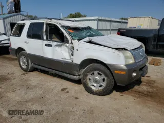 2002 Mercury Mountaineer z VIN 4M2ZU86E32ZJ27444, wystawiony jako Copart lot #75109744 z przebiegiem 194 298 mil mil oraz Szkody całkowita. Historia ofert i sprzedaży dostępna na DreamBid. Obrazek 4.