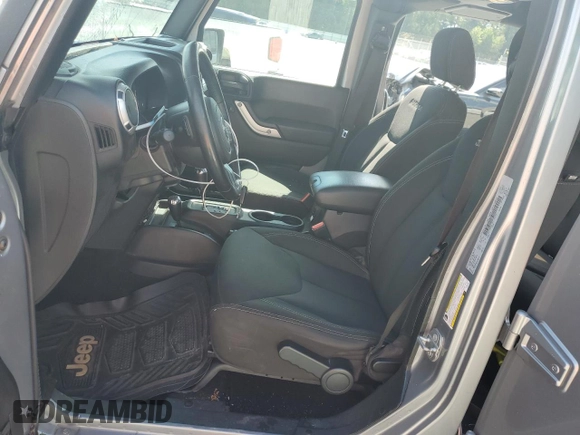 2018 Jeep Wrangler JK Unlimited Sahara with VIN 1C4HJWEG5JL801886, listed as a Copart auction lot 73849454 with 111,016 mi miles and Salvage Title. Bid and sale history available at carsss.com. Image 7.