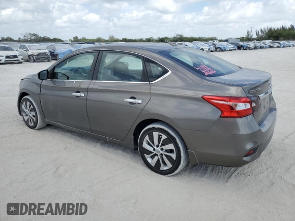 2017 Nissan Sentra SV with VIN 3N1AB7AP6HY203580, listed as a Copart auction lot 53507095 with 35,689 mi miles and Salvage Title. Bid and sale history available at carsss.com. Image 2.