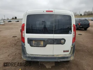 2017 Ram ProMaster City Cargo Van Tradesman with VIN ZFBERFAB6H6E72328, listed as a Copart auction lot 51162775 with 169,253 mi miles and Salvage Title. Bid and sale history available at carsss.com. Image 6.