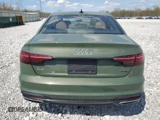 2025 Audi A4 S line Premium Plus with VIN WAUEAAF48SN000964, listed as a Copart auction lot 54632825 with 9,912 mi miles and Salvage Title. Bid and sale history available at DreamBid. Image 6.