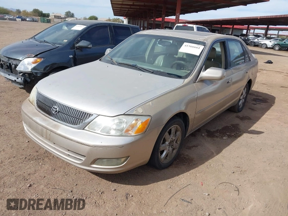 2002 Toyota Avalon XL with VIN 4T1BF28BX2U236851, listed as a IAAI auction lot 41566661 with 260,124 mi miles and . Bid and sale history available at DreamBid. Image 2.