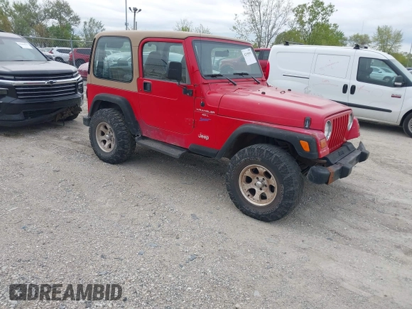 1998 Jeep Wrangler Sport with VIN 1J4FY19SXWP751159, listed as a IAAI auction lot 42195091 with 155,996 mi miles and . Bid and sale history available at DreamBid. Image 1.