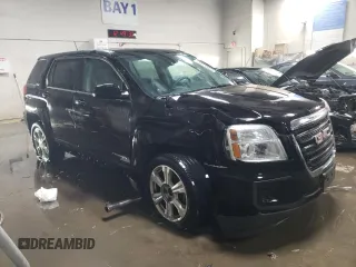 2017 GMC Terrain SLE with VIN 2GKFLSEK2H6326557, listed as a Copart auction lot 88942335 with 194,974 mi miles and Salvage Title. Bid and sale history available at carsss.com. Image 4.