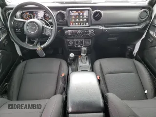 2022 Jeep Gladiator Texas Trail with VIN 1C6HJTAG3NL166183, listed as a Copart auction lot 51061295 with 20,112 mi miles and Salvage Title. Bid and sale history available at carsss.com. Image 8.