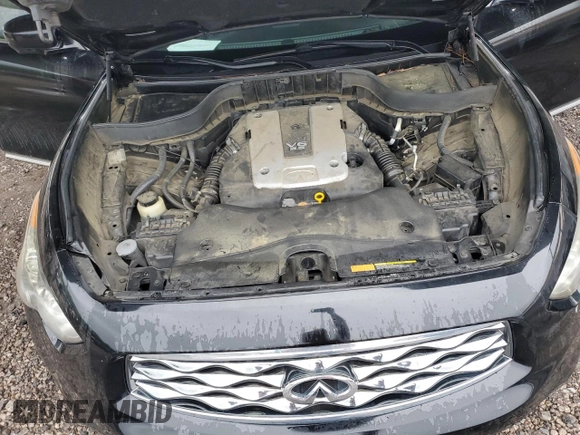 2011 Infiniti FX with VIN JN8AS1MU9BM111051, listed as a Copart auction lot 58333805 with 218,078 mi miles and Salvage title. Bid and sale history available at DreamBid. Image 12.