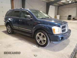 2006 Dodge Durango Limited z VIN 1D8HB58276F130901, wystawiony jako Copart lot #53711175 z przebiegiem 182 579 mil mil oraz Szkoda całkowita • Salvage title. Historia ofert i sprzedaży dostępna na DreamBid. Obrazek 4.