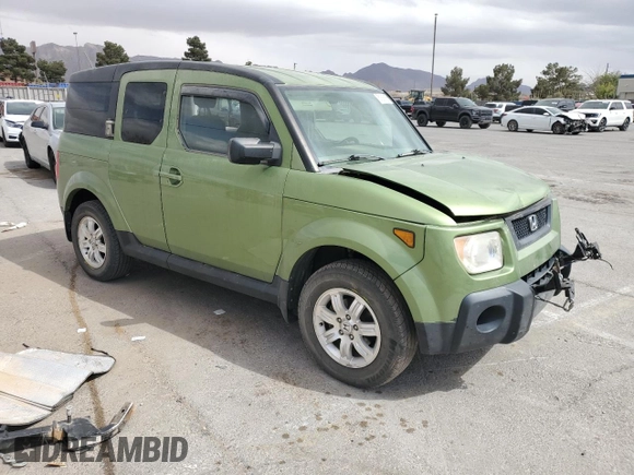 2006 Honda Element EX-P with VIN 5J6YH28766L025530, listed as a Copart auction lot 51816155 with 240,626 mi miles and Salvage Title. Bid and sale history available at DreamBid. Image 4.