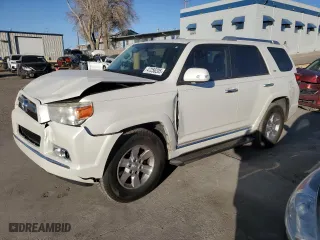 2010 Toyota 4Runner SR5 with VIN JTEZU5JR5A5011971, listed as a Copart auction lot 47256205 with 191,396 mi miles and Salvage Title. Bid and sale history available at carsss.com. Image 1.