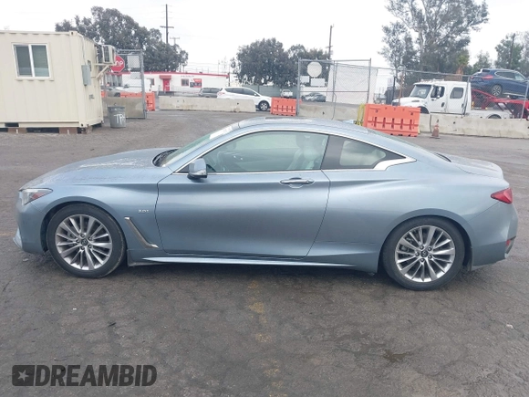 2020 Infiniti Q60 Luxe with VIN JN1EV7EK6LM340103, listed as a IAAI auction lot 41513787 with 81,054 mi miles and . Bid and sale history available at DreamBid. Image 14.