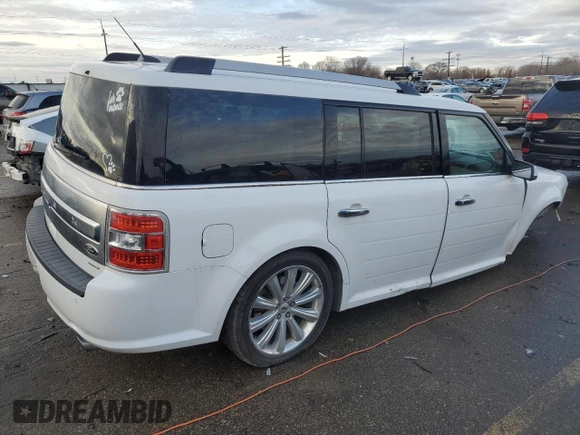 2018 Ford Flex Limited EcoBoost with VIN 2FMHK6DT3JBA22848, listed as a Copart auction lot 84959784 with 64,713 mi miles and Salvage Title. Bid and sale history available at carsss.com. Image 3.